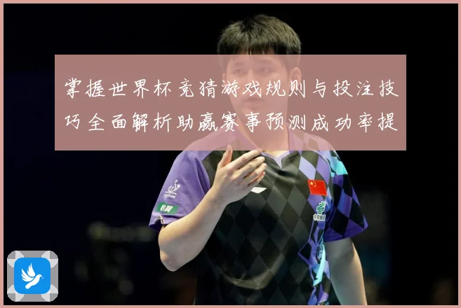 掌握世界杯竞猜游戏规则与投注技巧全面解析助赢赛事预测成功率提升指南
