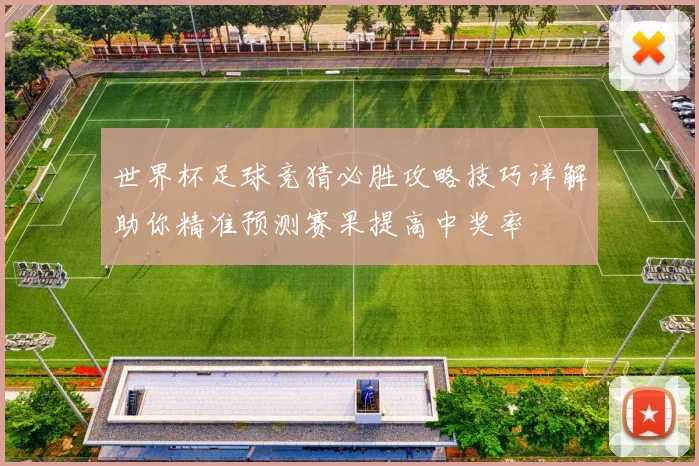 世界杯足球竞猜必胜攻略技巧详解助你精准预测赛果提高中奖率